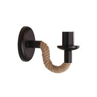 Apliqué Candelabro Aluminio Negro