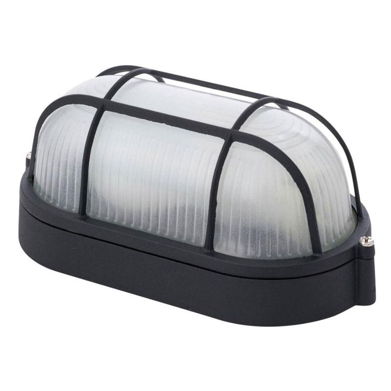 HB LEDS - Foco Tortuga E-27 Con Rejilla Exterior Negro