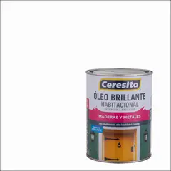 CERESITA - Óleo Brillante 0.25 galón(es) Blanco