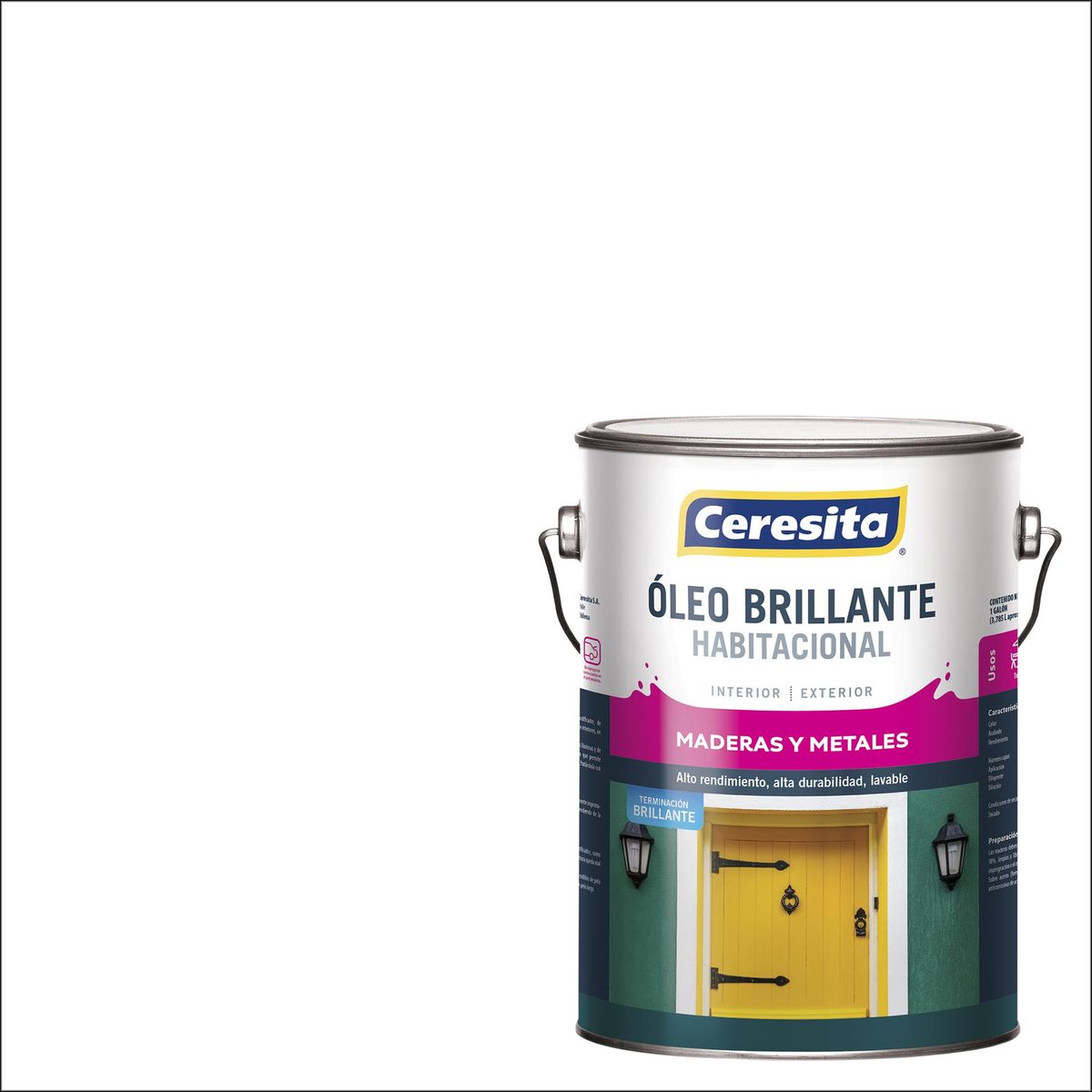 CERESITA - Óleo Tineta 5 galón(es) Brillante Blanco