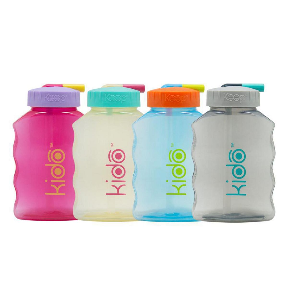 KIDO - Botella Plástico 250 ml Variados