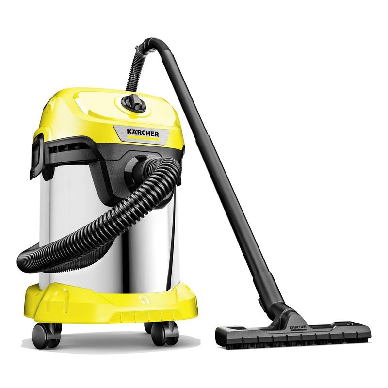 KARCHER - Aspiradora de Polvo y Agua Tambor 17 Litros 1000 W WD 3 S-17