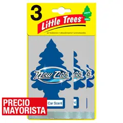 LITTLE TREES - Aromatizante Pinito 3-Pack fragancia New Car