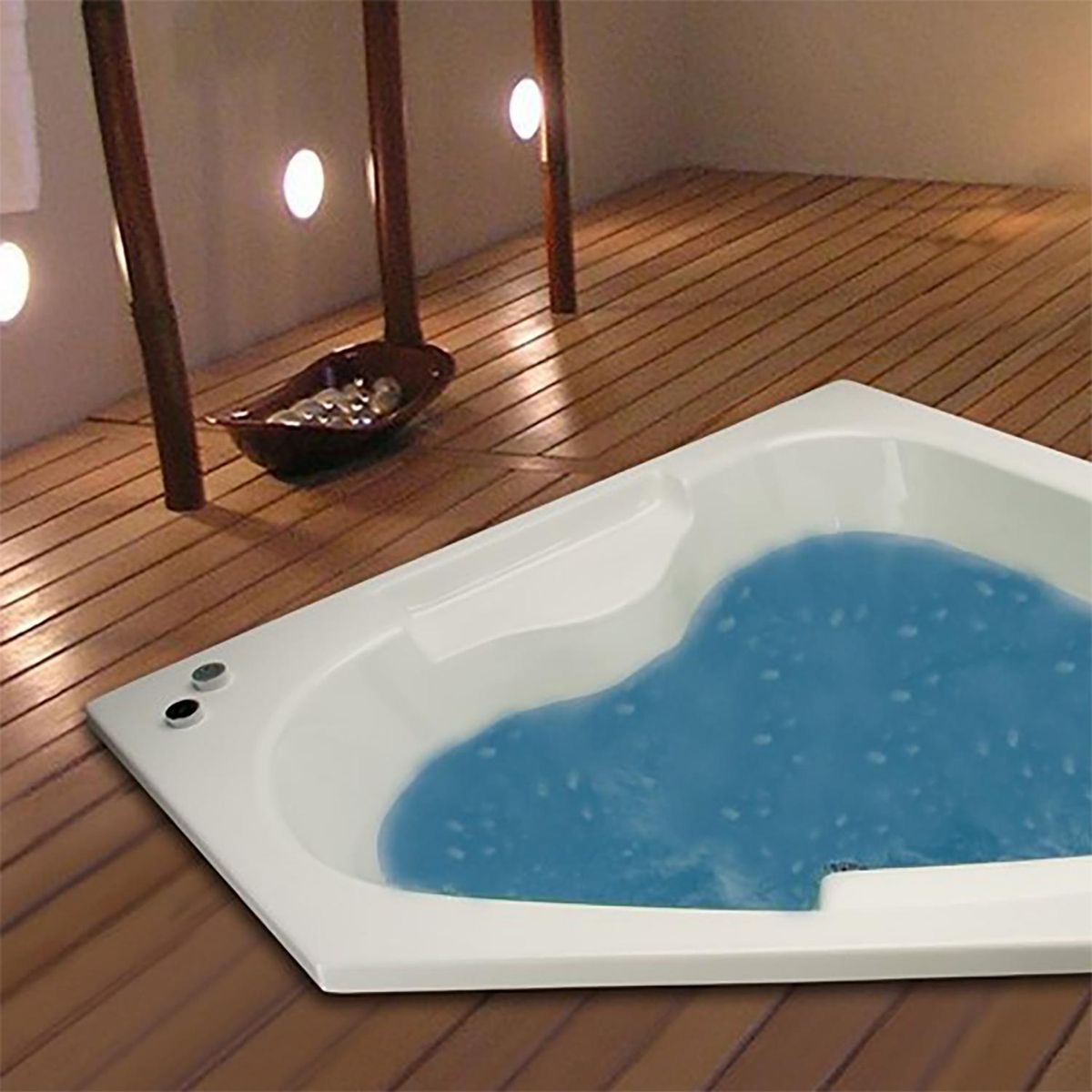 NORGLAS - Tina 140x140 cm Rectangular Metacrilato