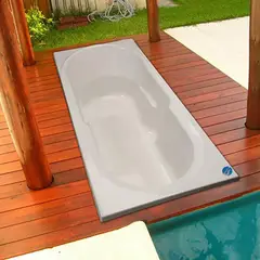 NORGLAS - Tina 170x70 cm Rectangular Metacrilato