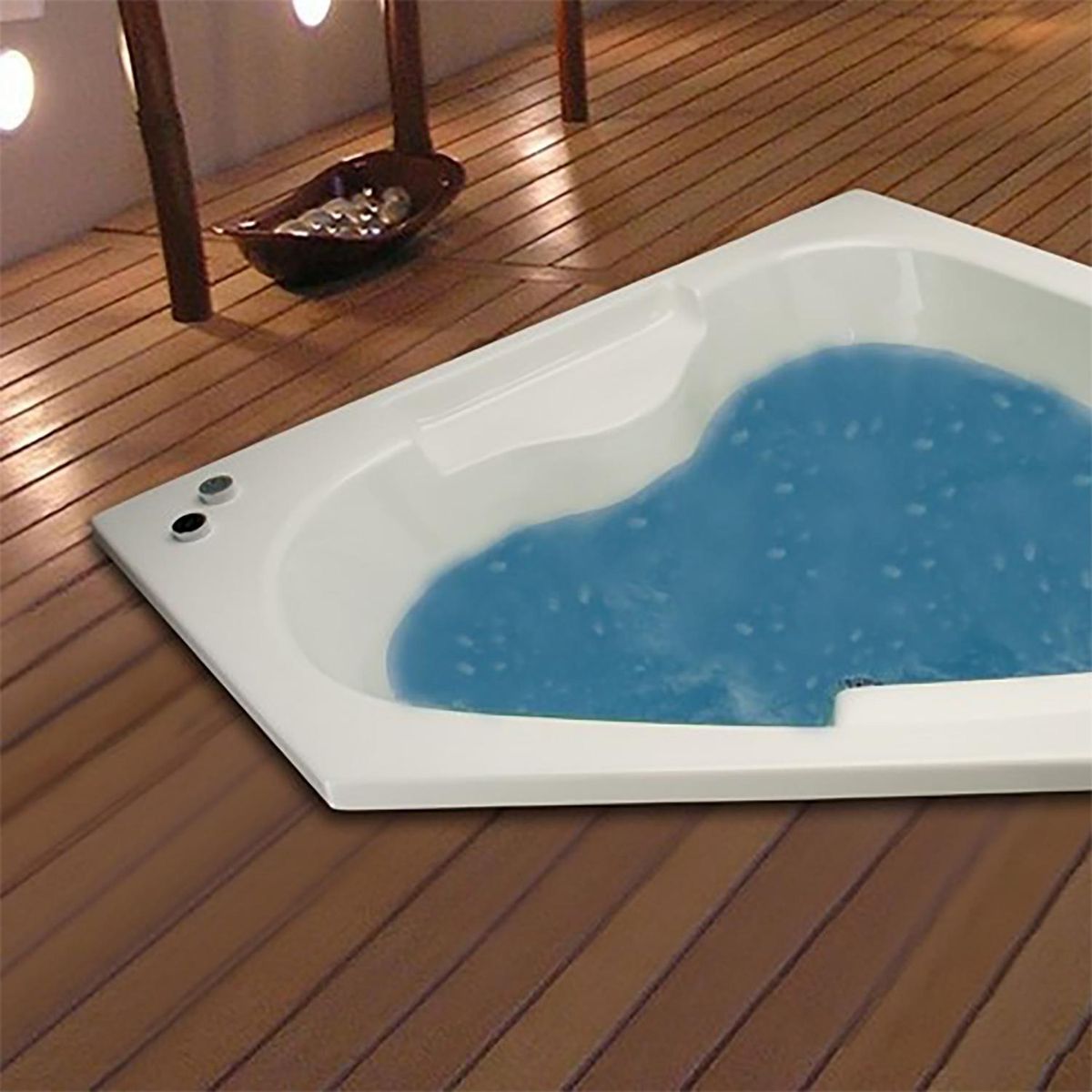 NORGLAS - Tina 150x150 cm Rectangular Metacrilato