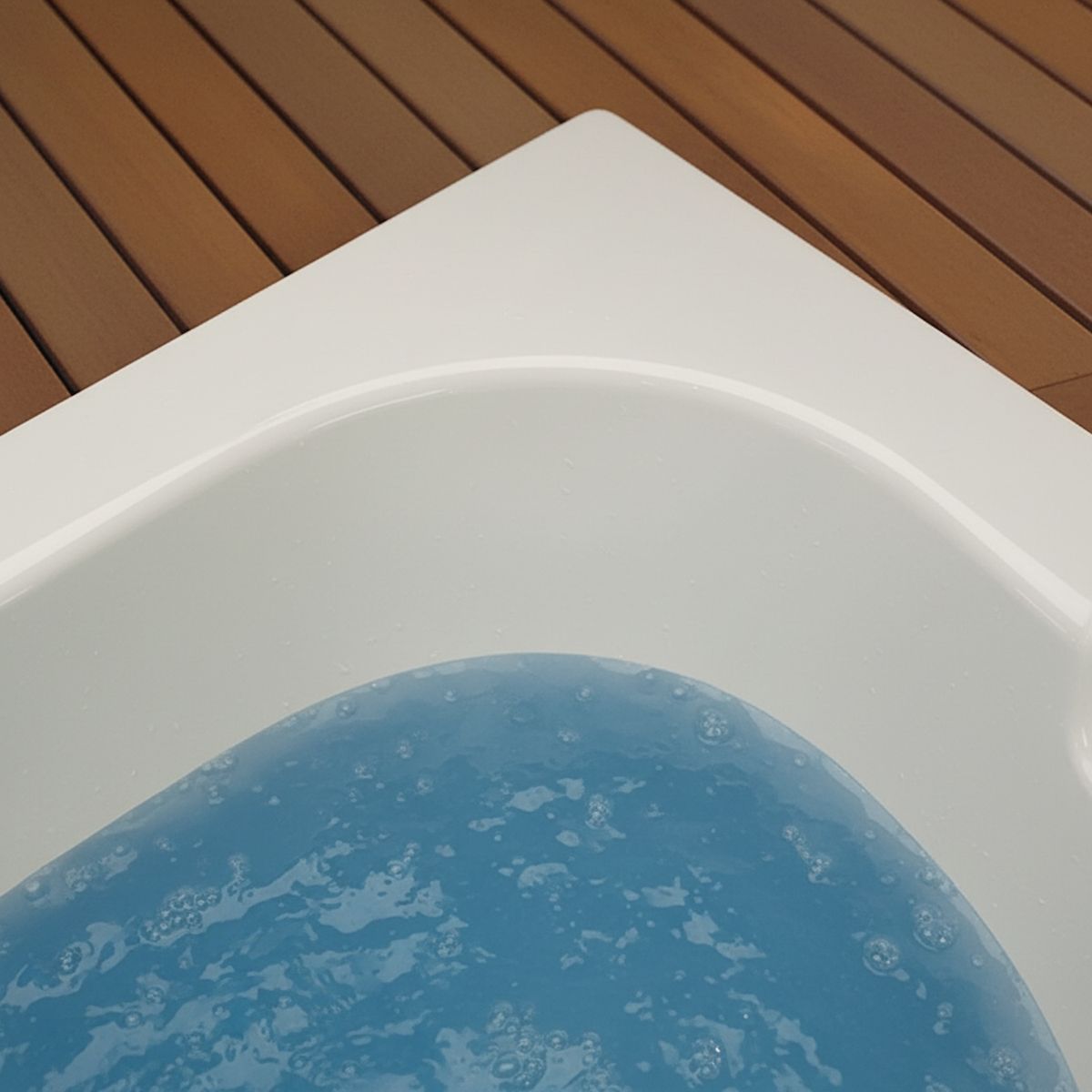 NORGLAS - Tina 150x150 cm Rectangular Metacrilato