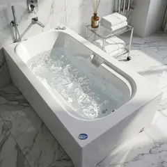 NORGLAS - Tina 170x84 cm Rectangular Metacrilato