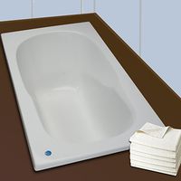 Tina 130x70 cm Rectangular Metacrilato