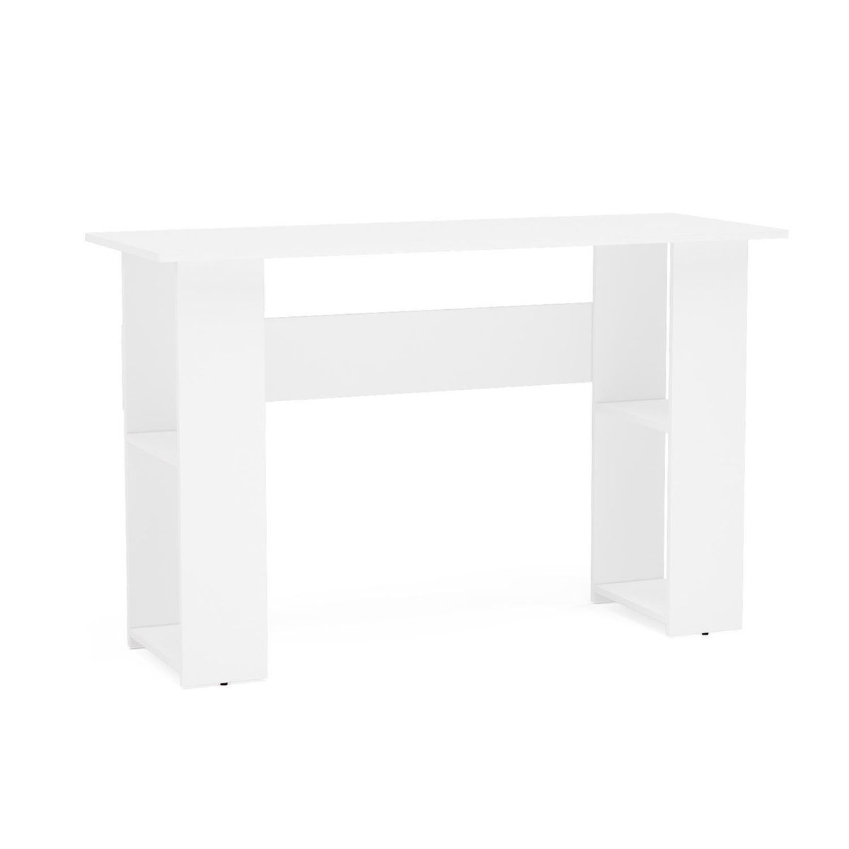 VEKKAHOME - Mueble Auxiliar Isla Sall 120x76x45 cm Blanco