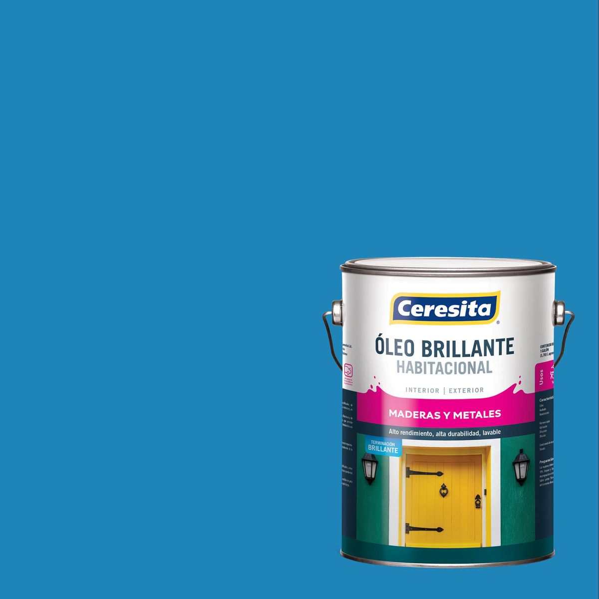 CERESITA - Óleo Habitacional Brillante 1 galón(es) Azul 