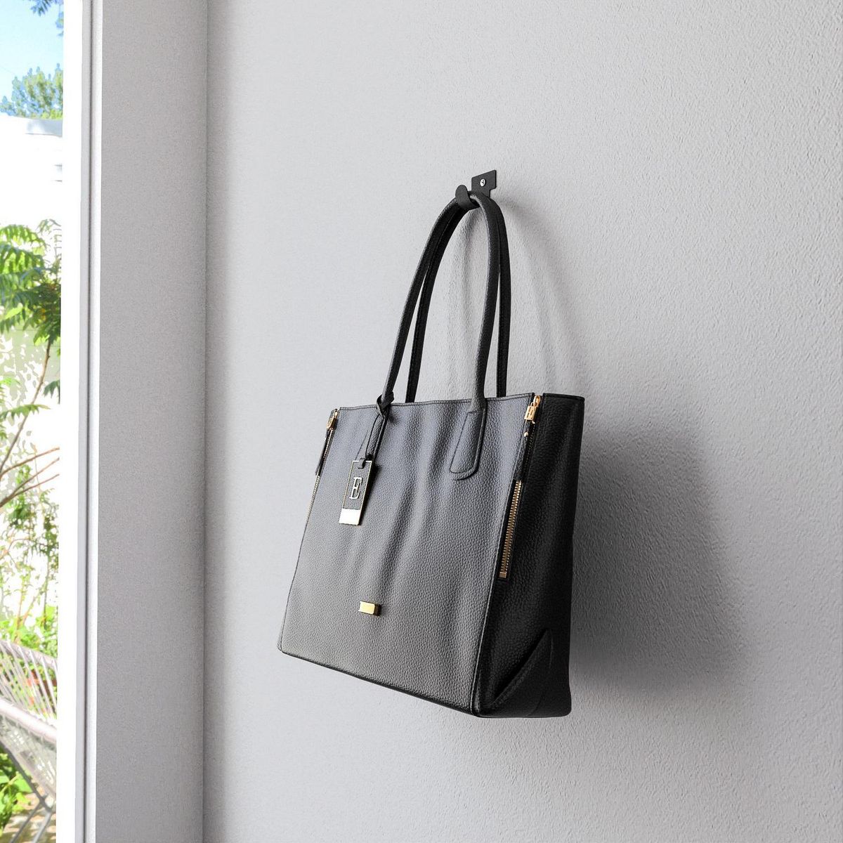 DUCASSE - Percha Classic 1 Acero Negro opaco