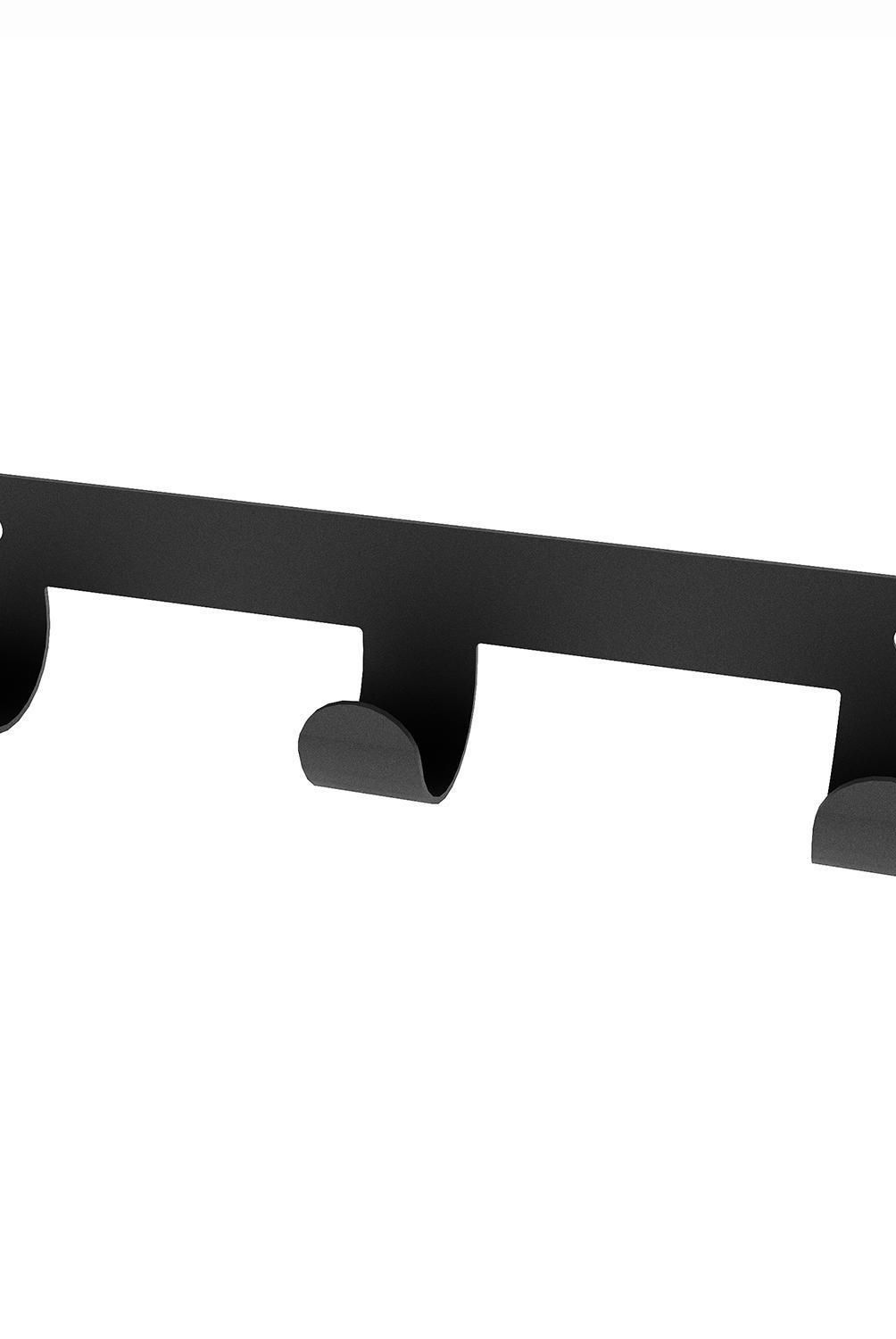 DUCASSE - Percha Classic 3 Acero Negro opaco