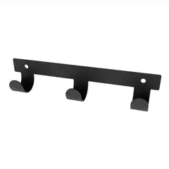 DUCASSE - Percha Classic 3 Acero Negro opaco