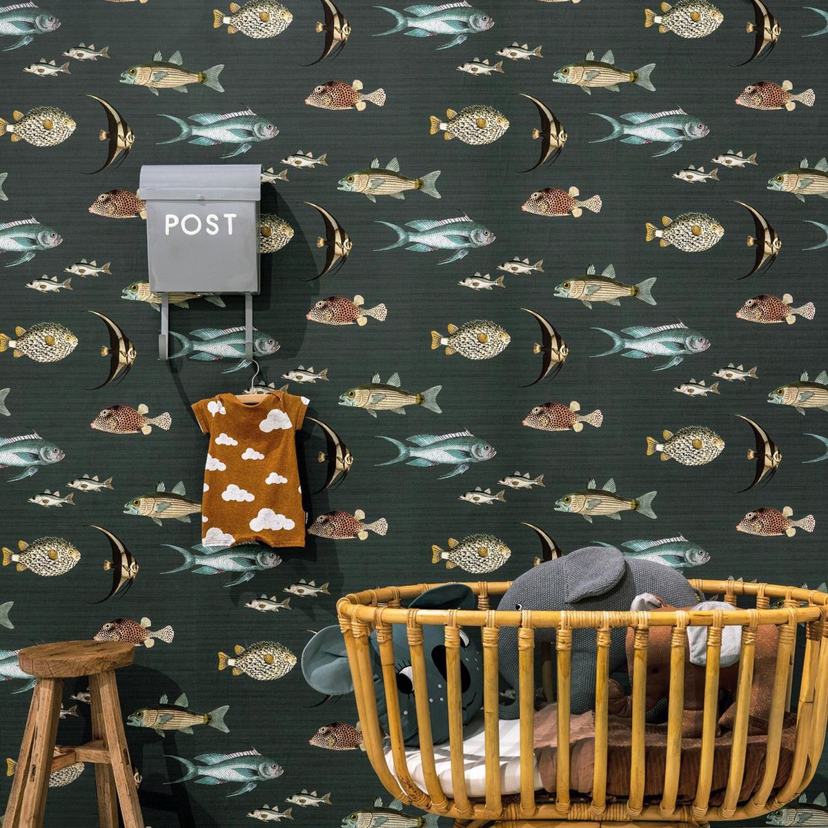 RASCH - Papel Mural Bambino XIX 553543 5 m2