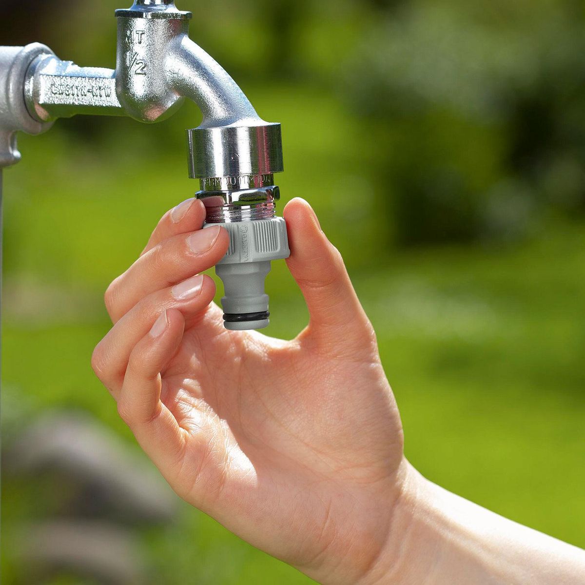 GARDENA - Conector macho 1/2 pulgadas