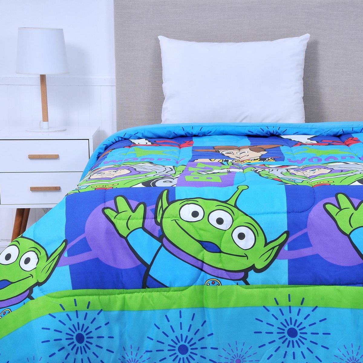 DISNEY - Plumón 1.5 plazas Toy Story Multicolor 