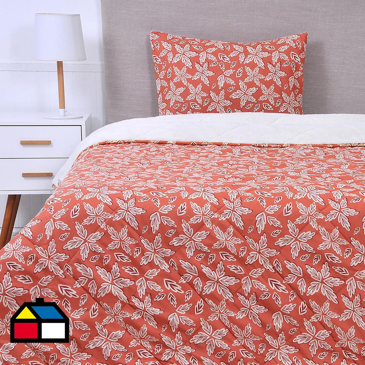 MASHINI - Plumón 1.5 plazas Sherpa Multicolor 