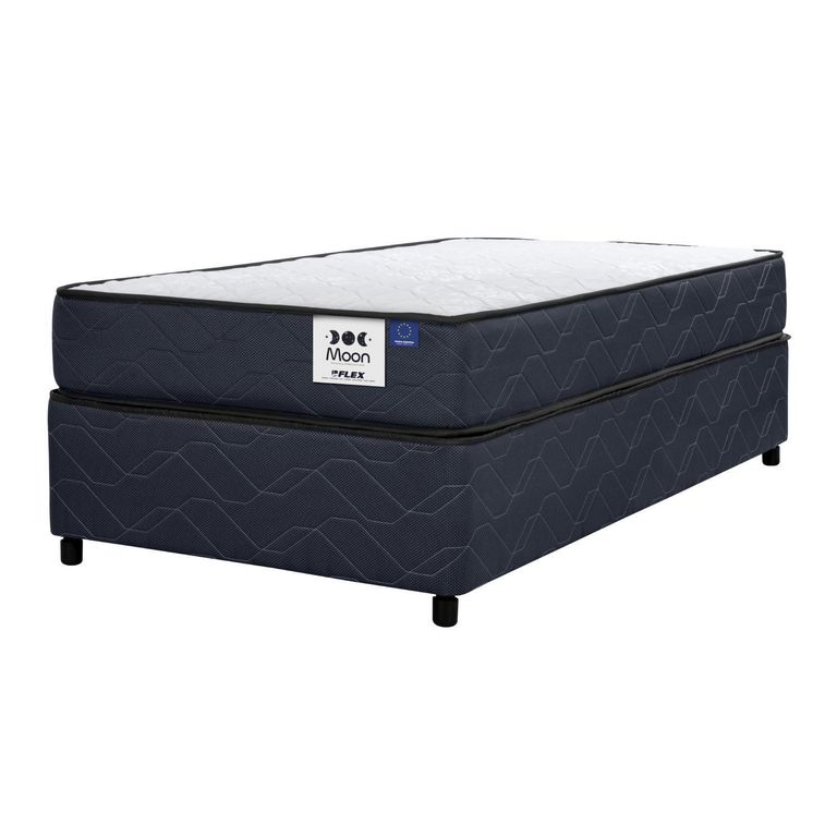 Cama 1.5 plazas Americana Moon Azul