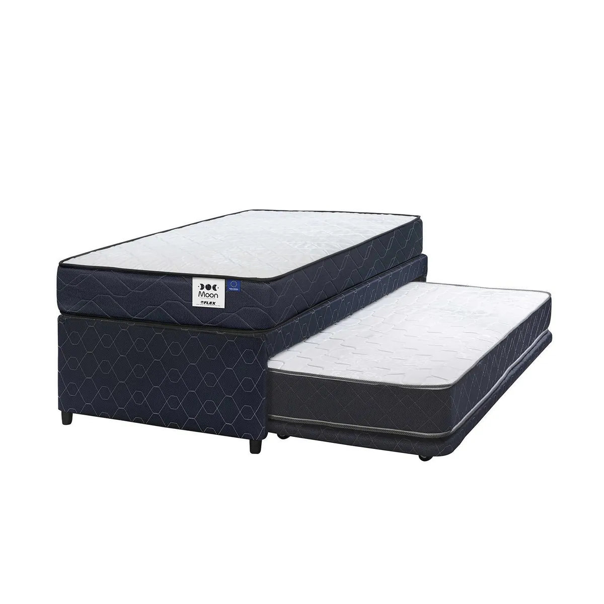 FLEX - Cama 1 plaza Nido Moon Azul Oscuro