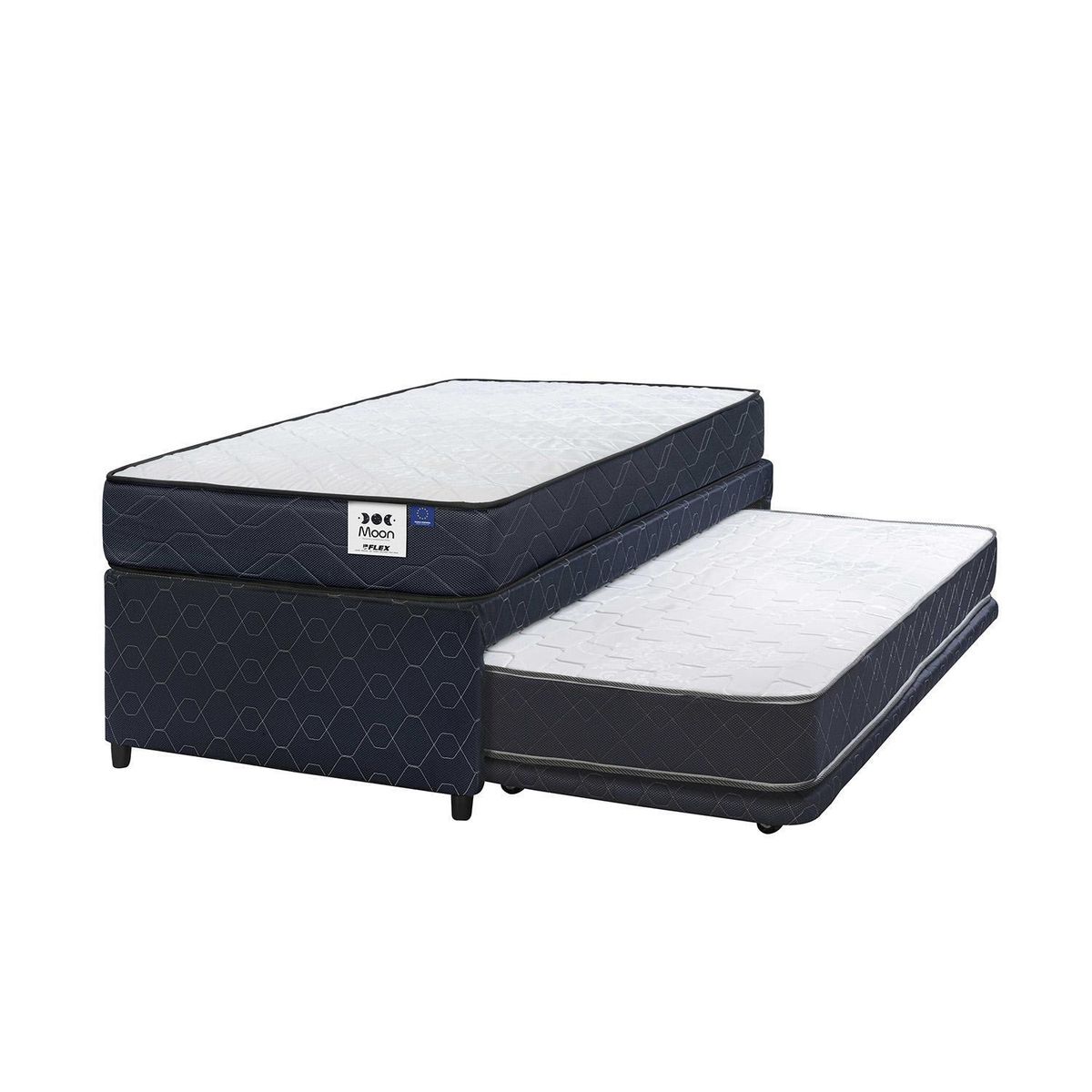 FLEX - Cama 1 plaza Nido Moon Azul Oscuro
