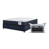 Cama Americana Moon 2 Plazas 150X190 Cm + Set Almohadas Royal