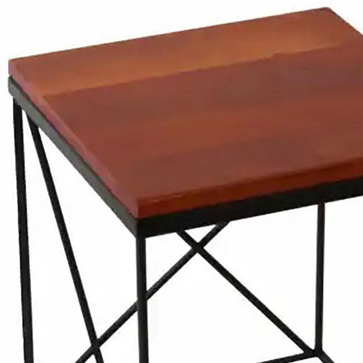 ILOFT - Mesa Lateral Roble Opera L 45x45 cm