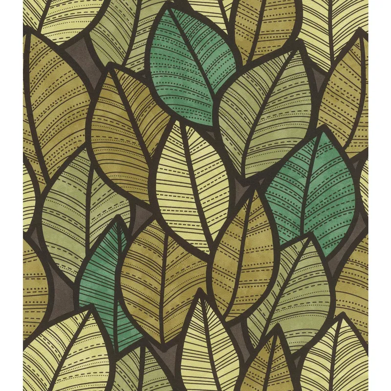 RASCH - Papel Mural Tropical H 480115 5 m2