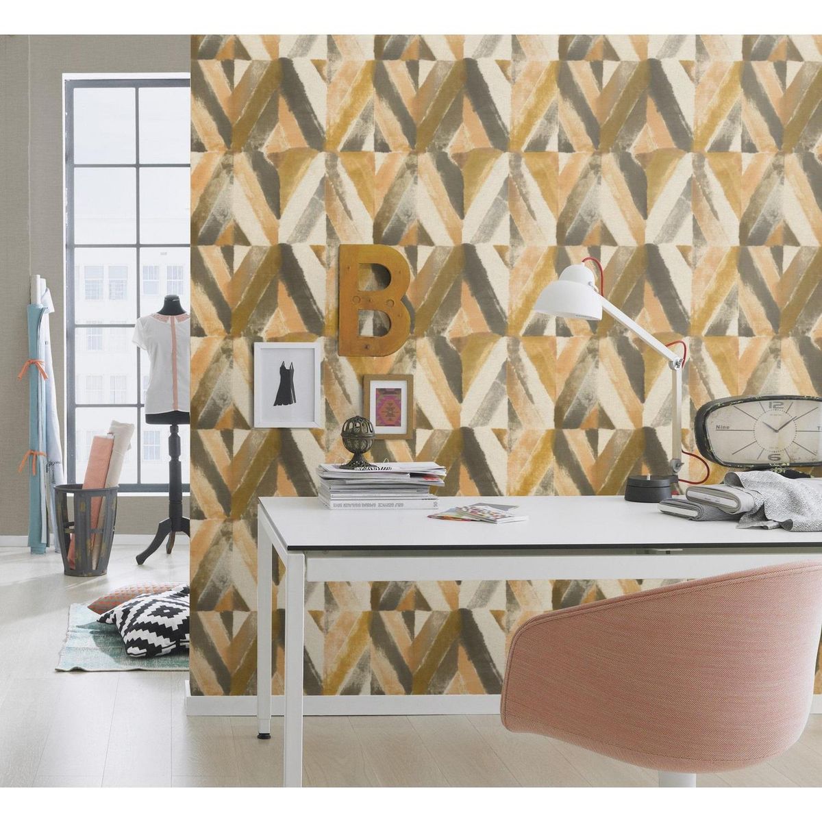 RASCH - Papel Mural Tropical H 704044 5 m2