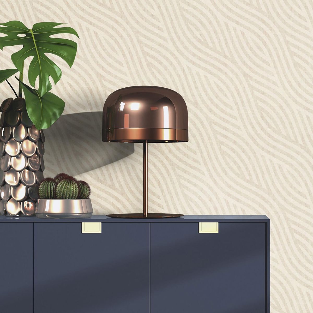 RASCH - Papel Mural Tropical H 704532 5 m2