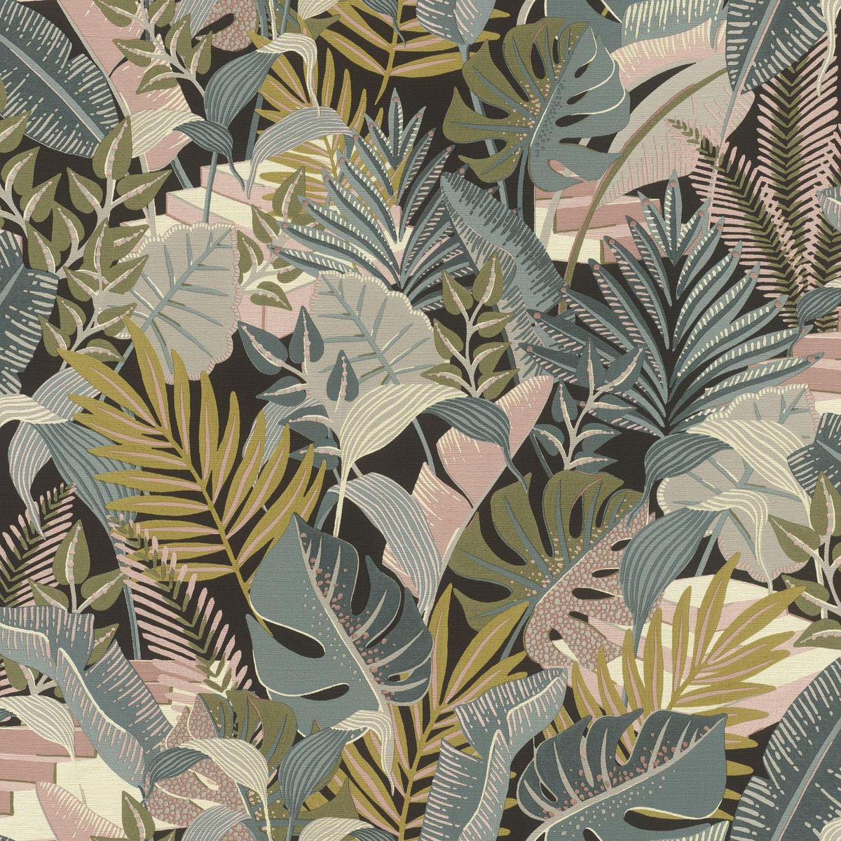 RASCH - Papel Mural Tropical H 687804 5 m2