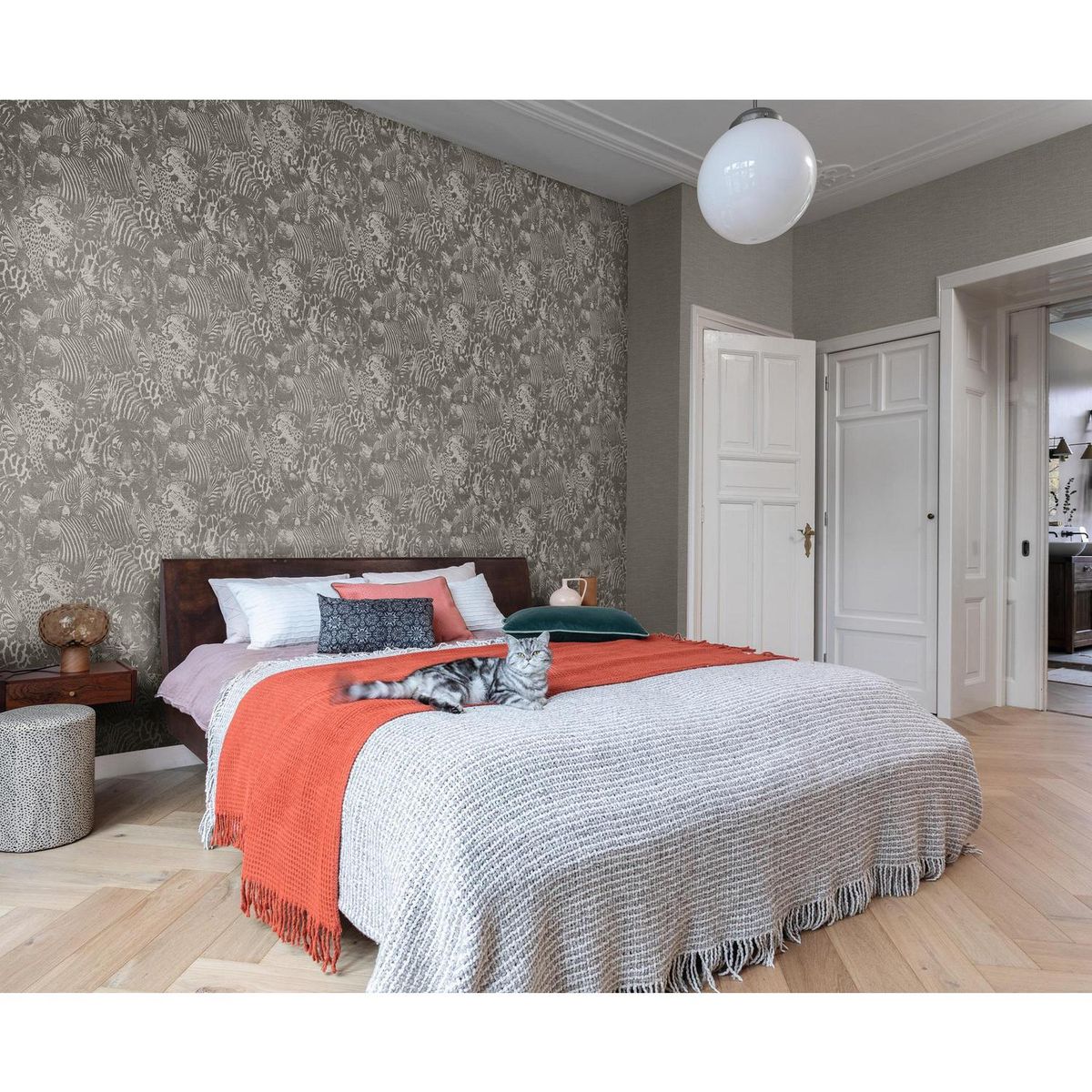 RASCH - Papel Mural Tropical H 704730 5 m2