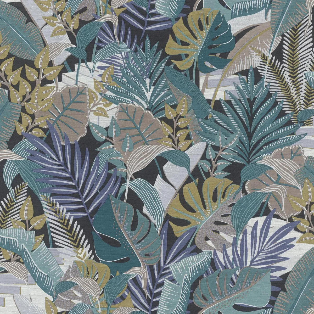 RASCH - Papel Mural Tropical H 687828 5 m2