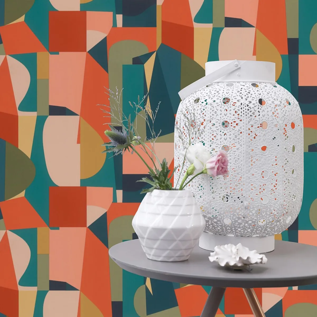 RASCH - Papel Mural Tropical H 687712 5 m2