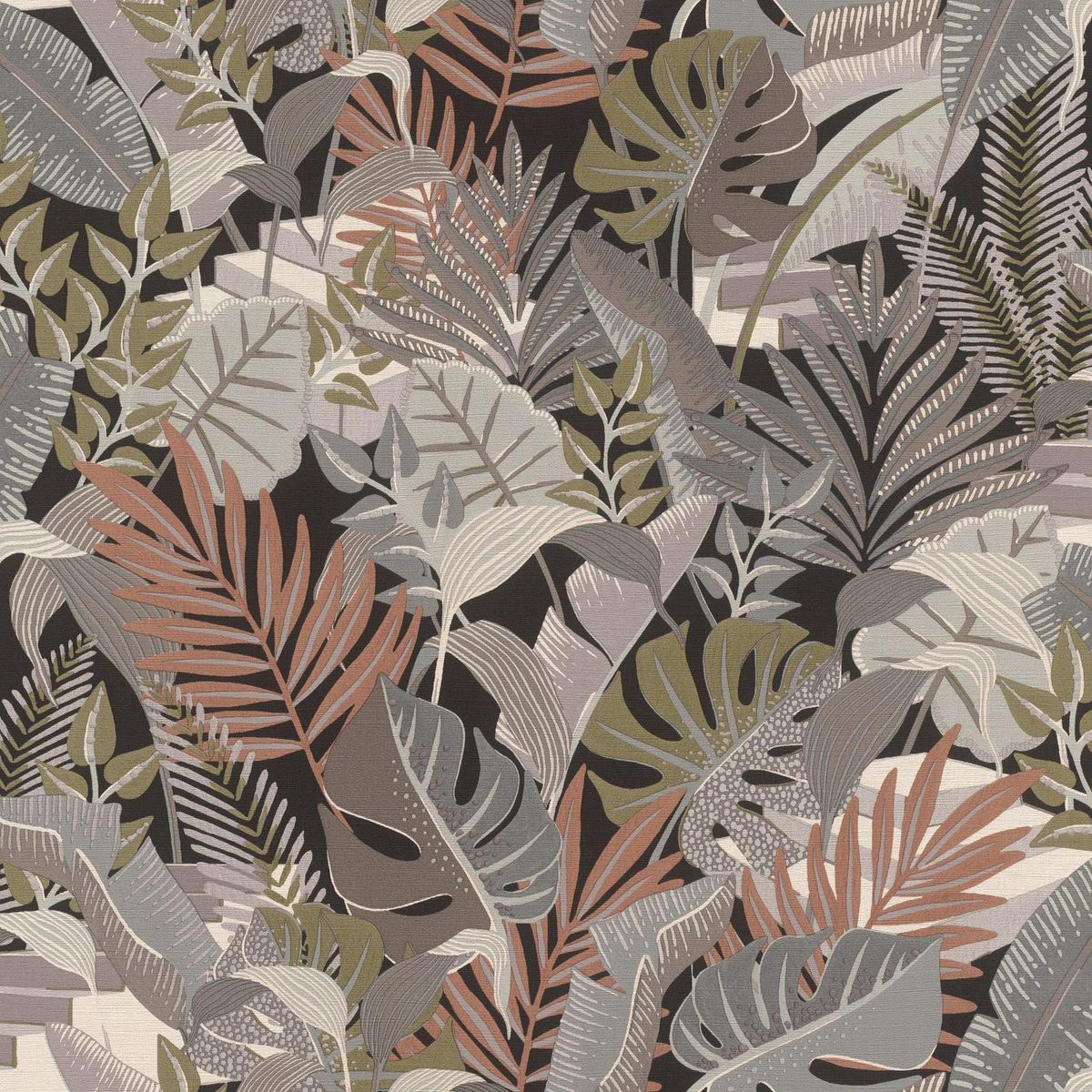 RASCH - Papel Mural Tropical H 687842 5 m2