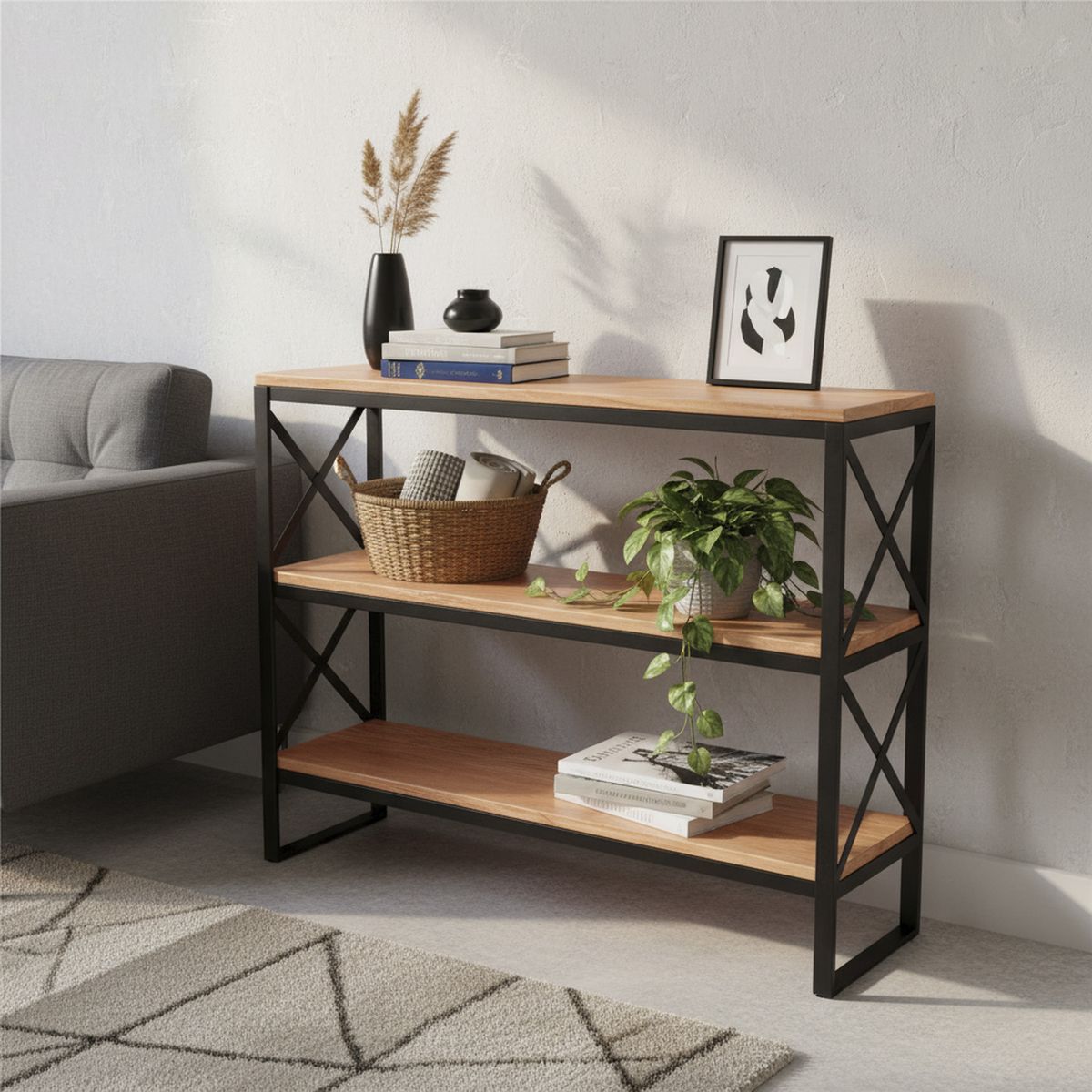 ILOFT - Arrimo Roble Turin L 95x120x36 cm