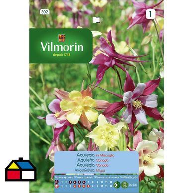 Semilla flor aguilena 0,4 gr sachet