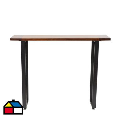 Mesa arrimo Himalaya nogal oscuro
