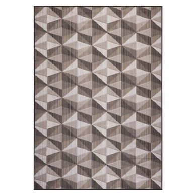 Alfombra moderna 180X275 negro