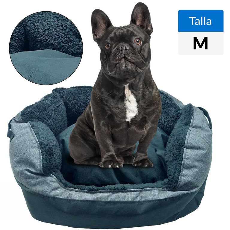 Cama para Perro 25x60x65 cm Negro
