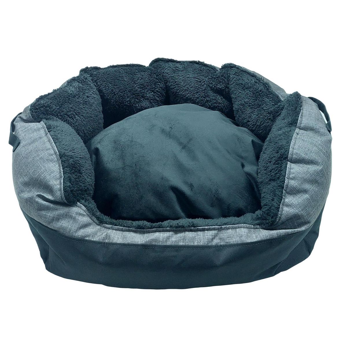 PETIZOOS - Cama para Perro 25x60x65 cm Negro