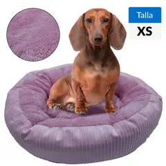 PETIZOOS - Cama Bombon Soft para Gato 19x45x45 cm Rosado