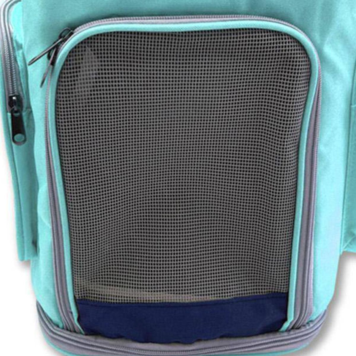 GENERICO - Mochila Transportadora para Perro 59x47x57 cm Turquesa