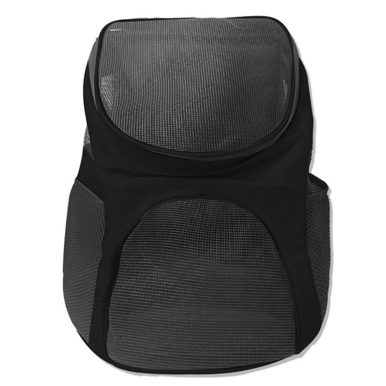 Mochila Transportadoea para Perro 33x32x20 cm Negro