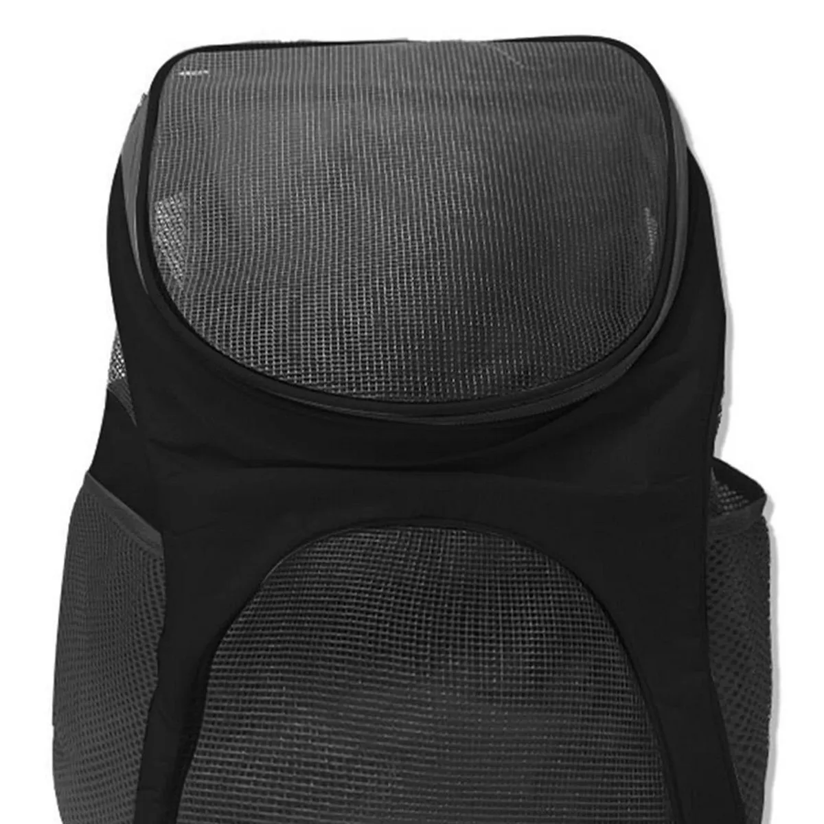 GENERICO - Mochila Transportadoea para Perro 33x32x20 cm Negro