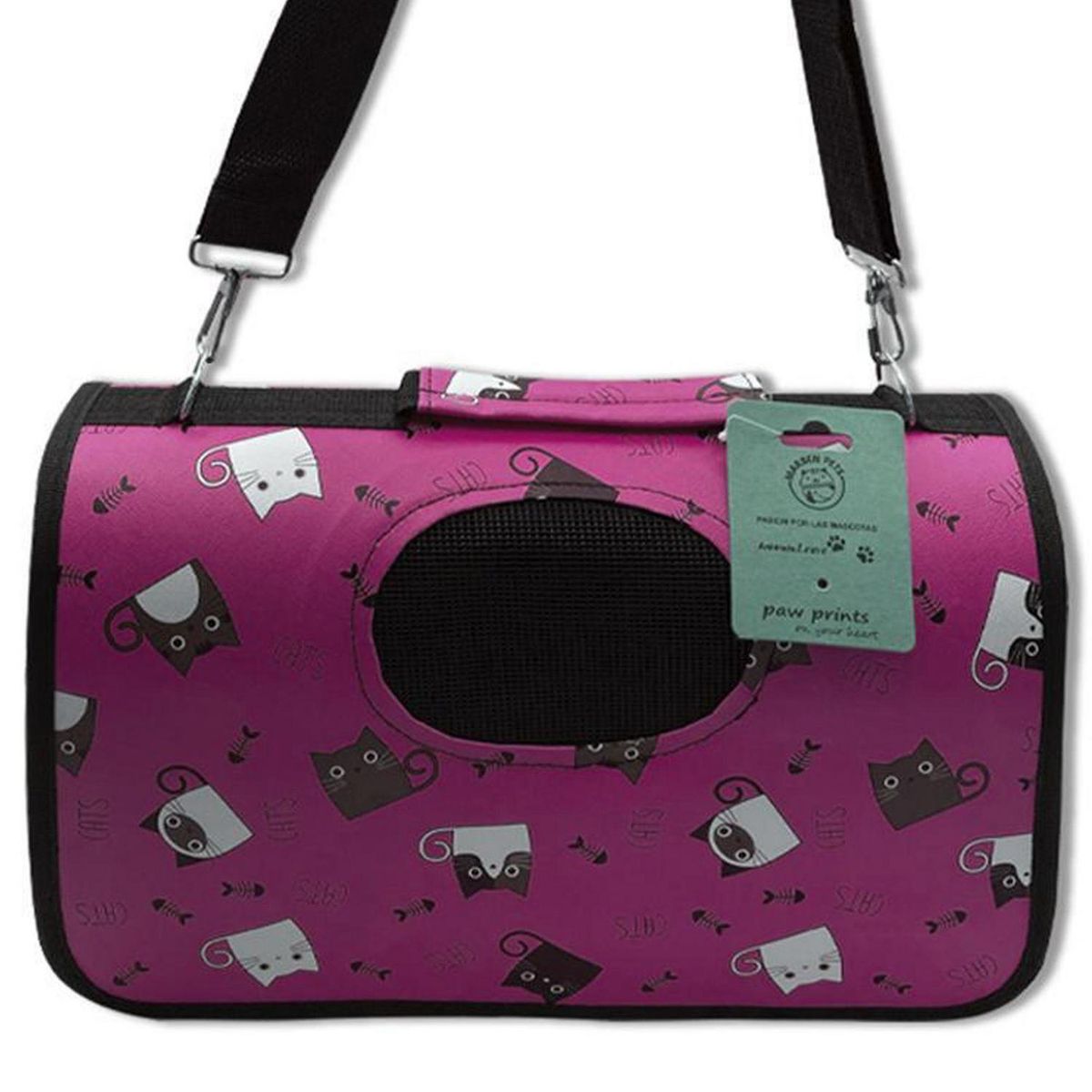 GENERICO - Bolso S para Perro 2x28x54 cm Rosado