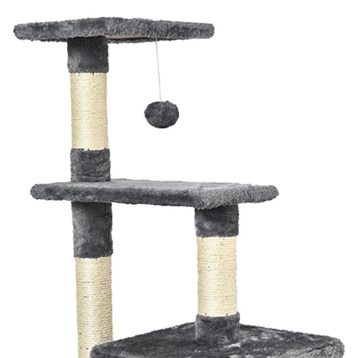 GENERICO - Rascador para gato con 2 niveles