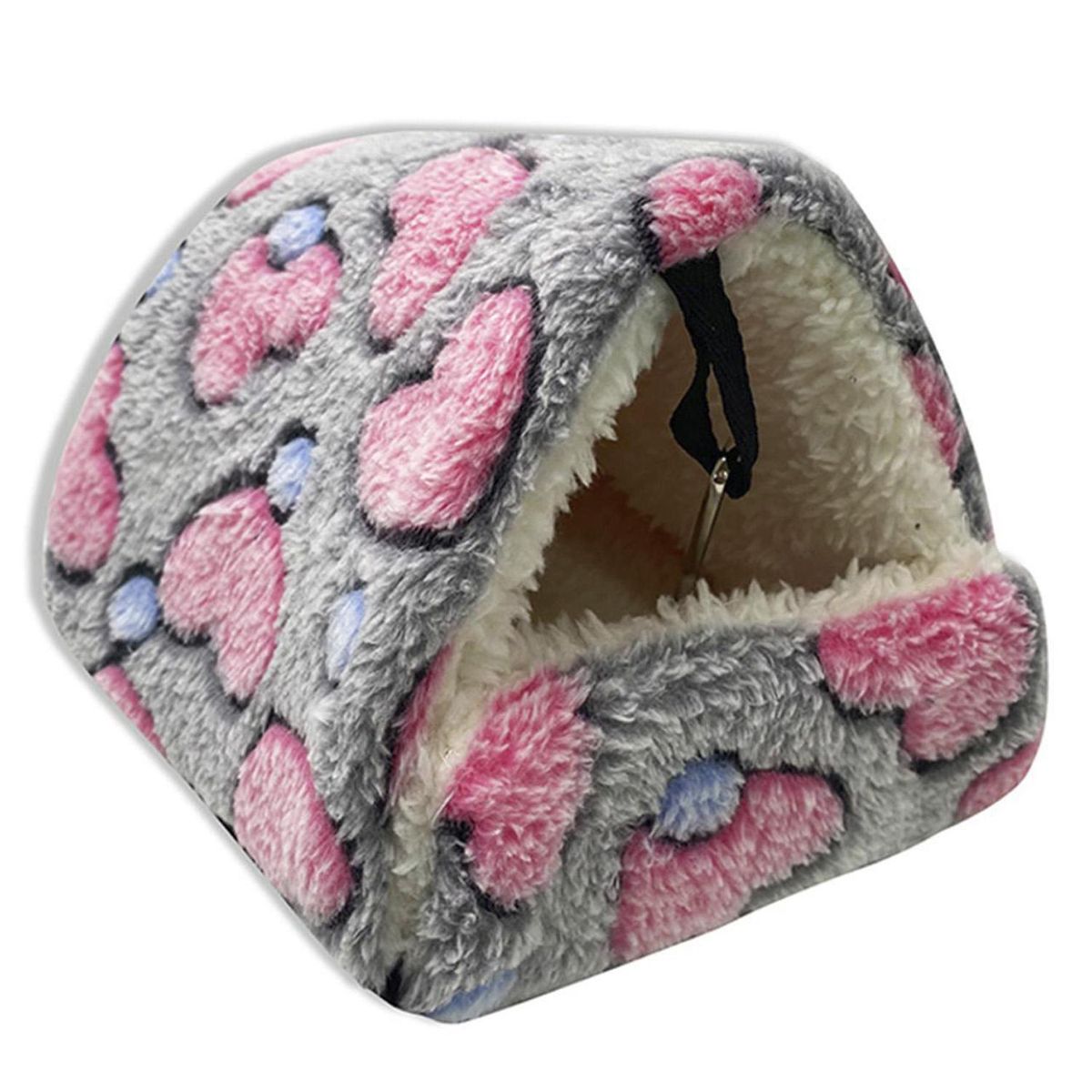 GENERICO - Cama Nido para Hamster Talla L Rosa