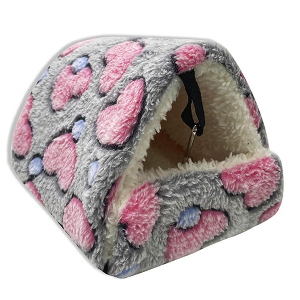 GENERICO - Cama Nido para Hamster Talla M Rosa