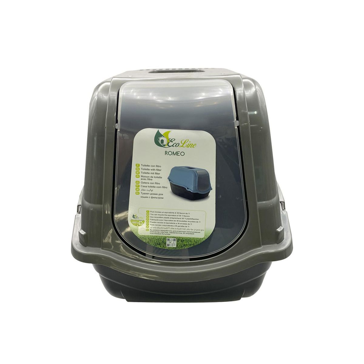 GENERICO - Arenero para gatos gris